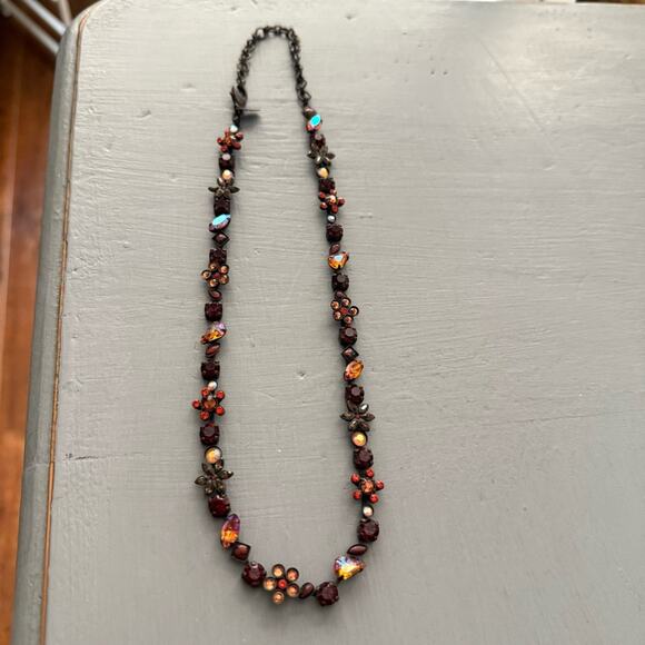 Sorrelli Crystal Brass Tone Necklace - Picture 2 of 11